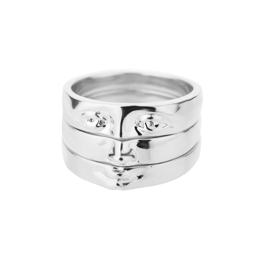 Vintage Lotus Rings for Women Teens Stainless Steel Wedding Ring Gothic Aesthetic copper Color Rings Zircon Gift bague femme