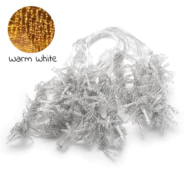 

Светодиодные гирлянды 3,5 м 96 светодиодов водонепроницаемые гирлянды для украшения рождественской свадебной вечеринки