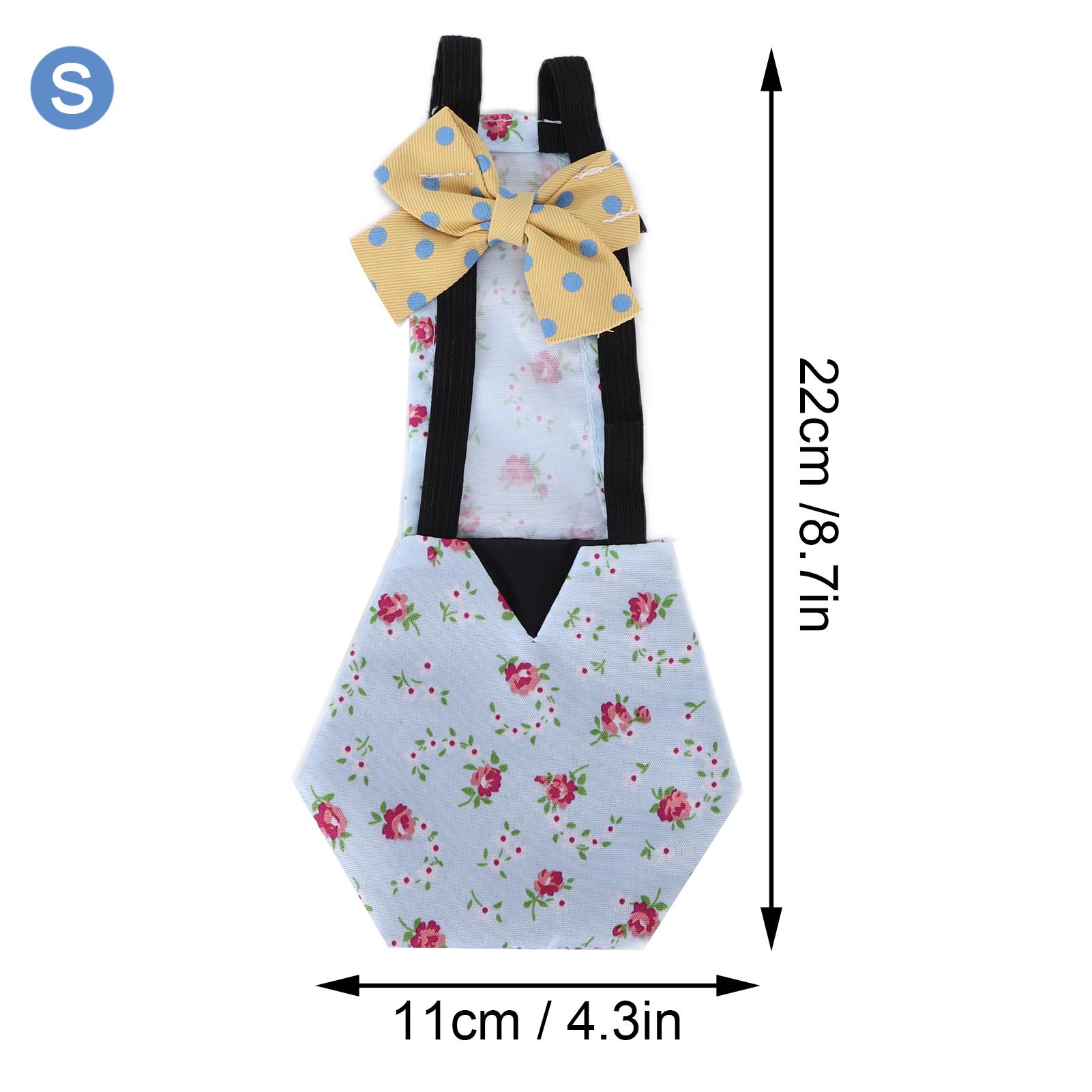 

Подгузники для домашних кур, уток, полиэстер, водонепроницаемые, дышащие, одежда для гусей, подгузник с бантом для домашней птицы