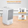 750W/1500W Electric Heater Portable Heating Fan Mini Desktop Air Cold Warm Heater Fan Winter 2Gear for HomeOffice
