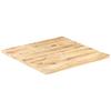 Solid Mango Wood Table Top 25 27 mm Thick 70 * 70 cm