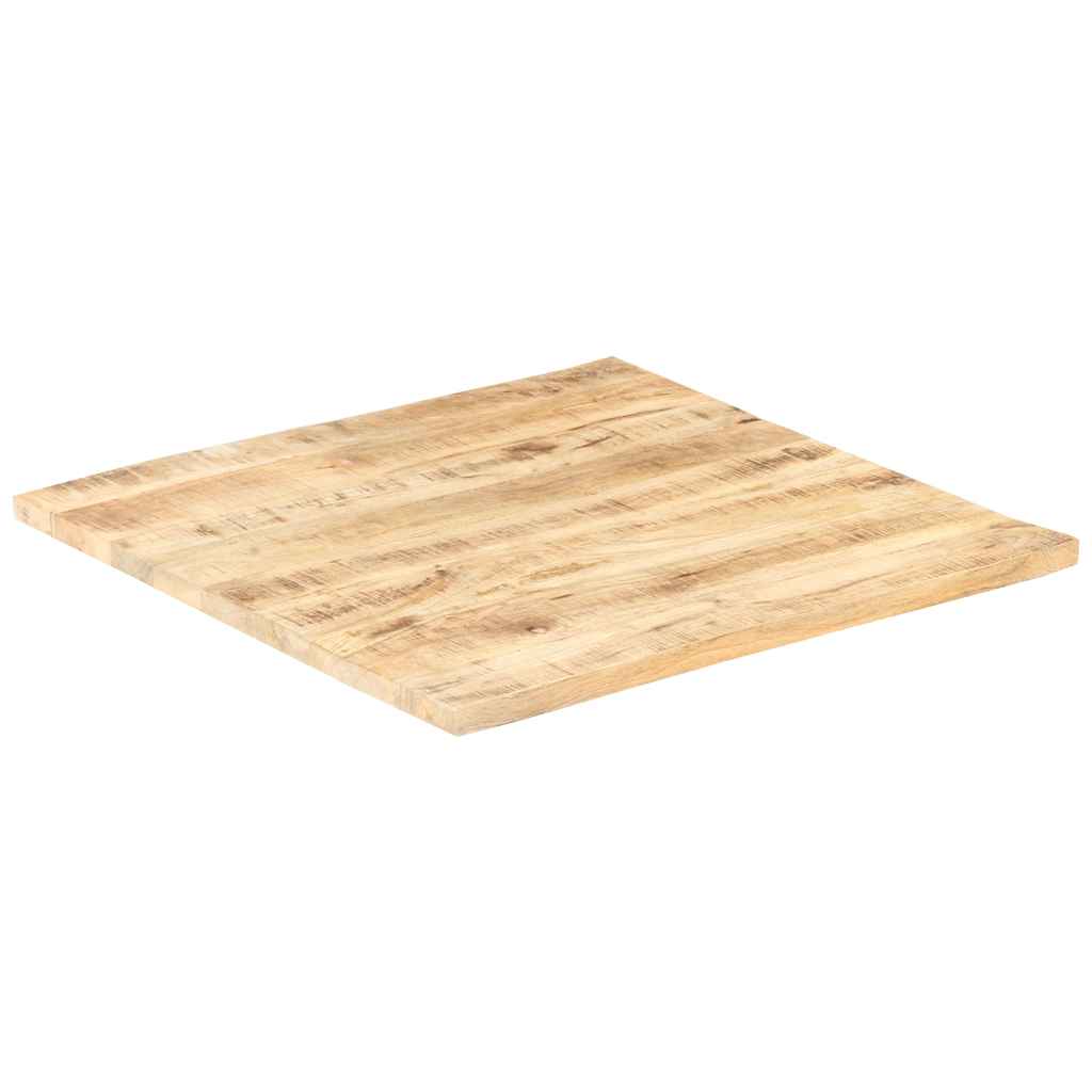 Solid Mango Wood Table Top 25 27 mm Thick 70 * 70 cm