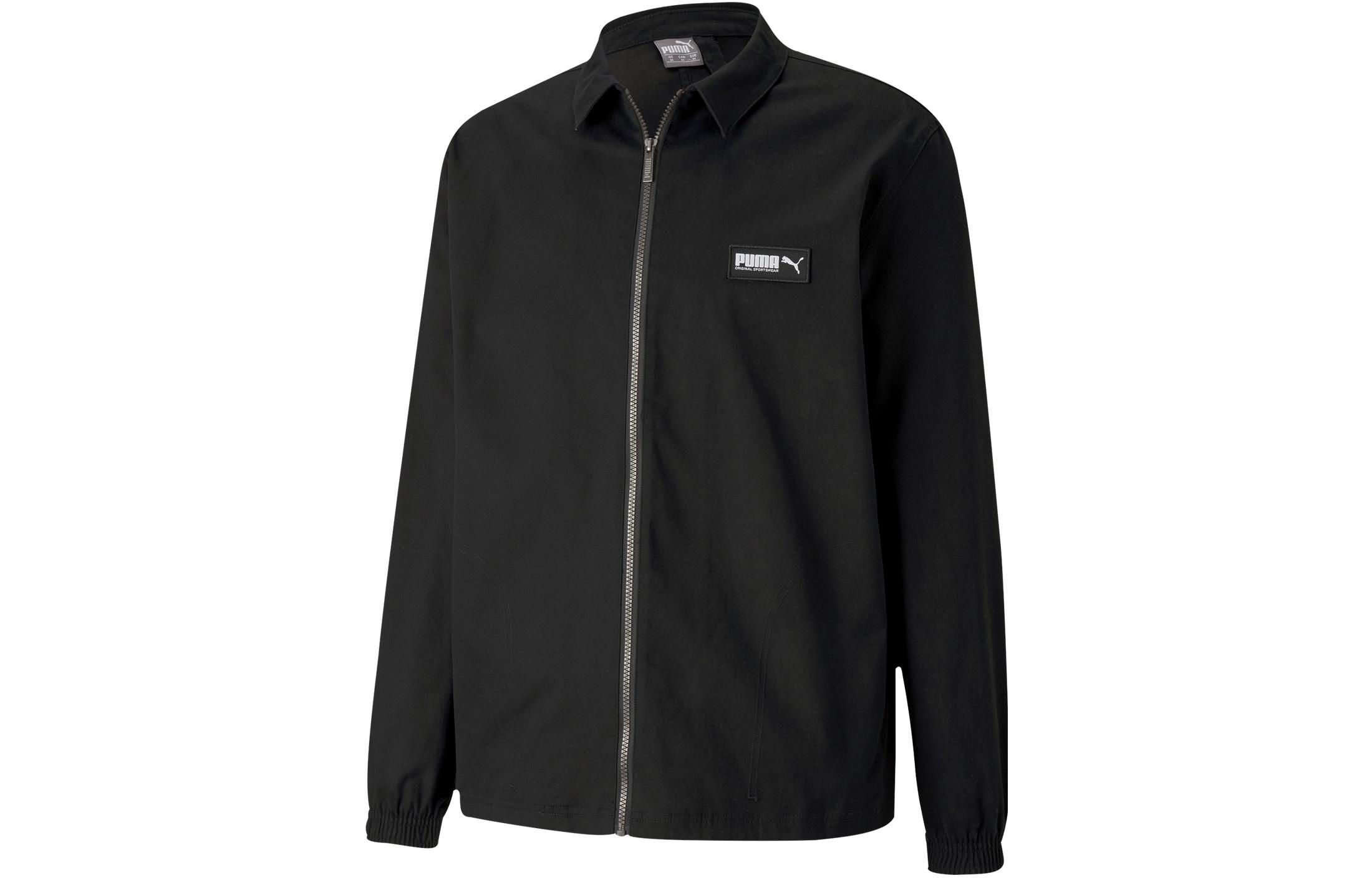 PUMA Jackets Men s Black Lapel Moderate Other 582702-01 L