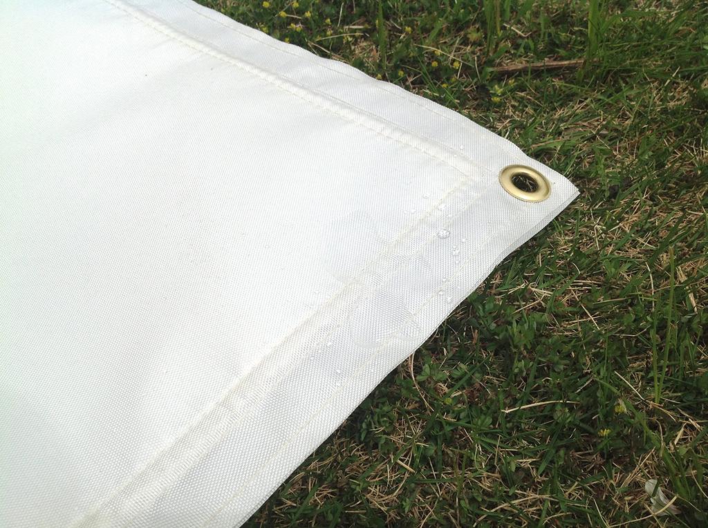 Bonfire stand protection sheet Yoshino structure with eyelets 920mm x 920mm White Co., Ltd. 3-layer