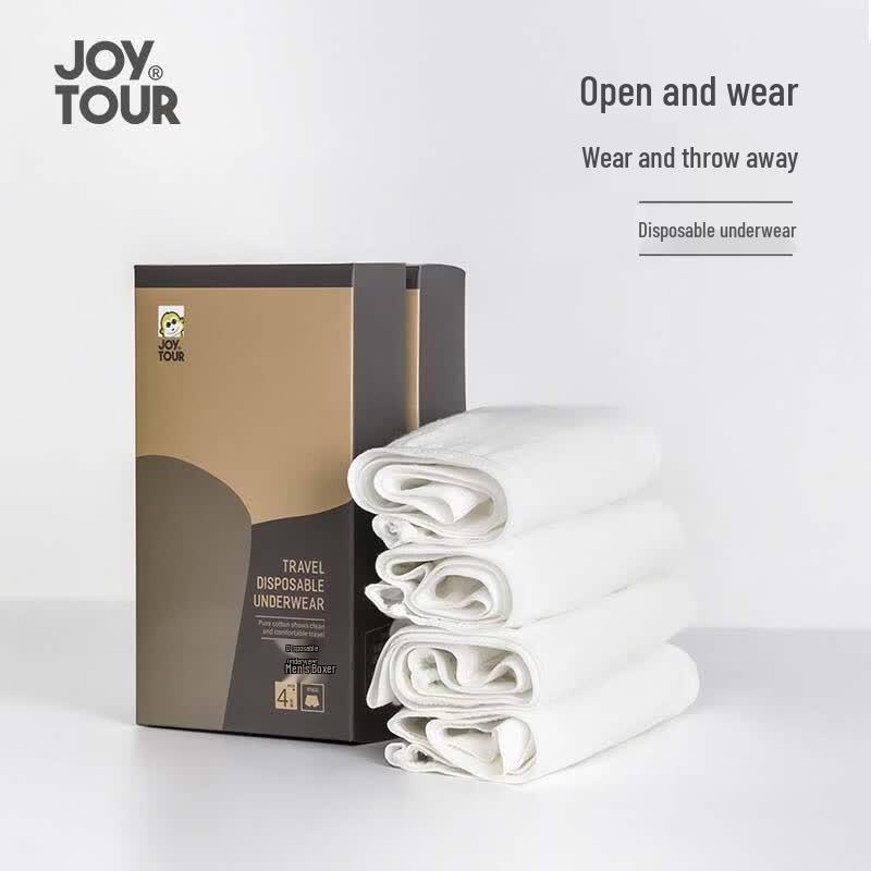 JOYTOUR Men's Disposable Boxer Briefs