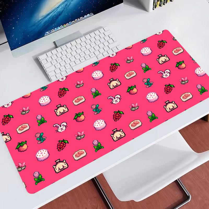 Schreibtischunterlage Gamer Mauspads Stardew Valley PC Mauspads Büro Schreibtischunterlagen Großes Mauspads Rutschfeste Mauspads Für Computer Geschenk XXL