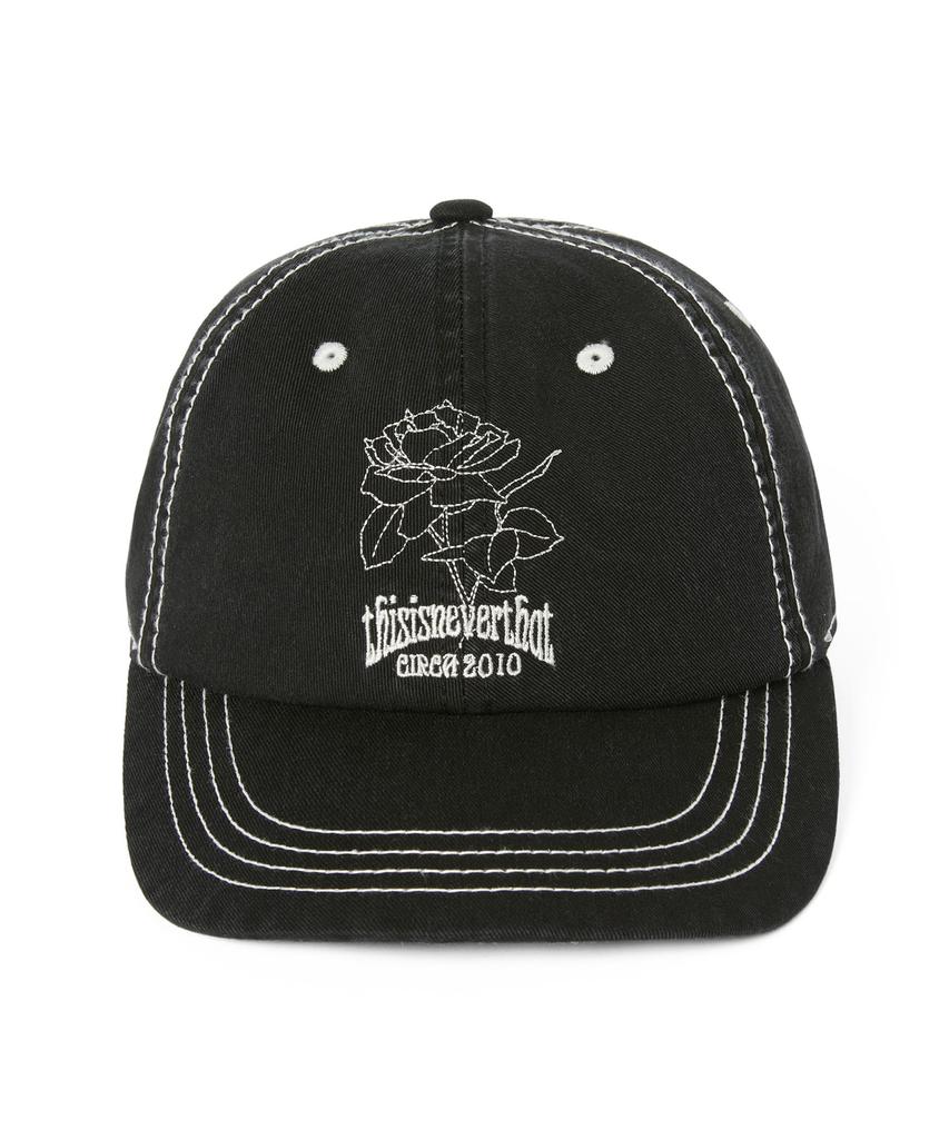 THISISNEVERTHAT Contrast Stitch Cap Black