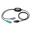 Adaptateur USB Vers PS/2 - TRIPPLITE - B015-000 - USB A - MINI DIN-6 - Mâle/Femelle