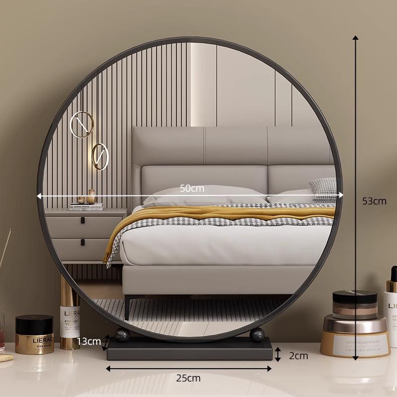 Smart Vanity Makeup Mirror with Lights for Bedroom and Desktop