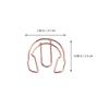 10pcs Music note-shaped paper clips, rose gold paper clips, decorative bookmarks, office stationery, cute clips.