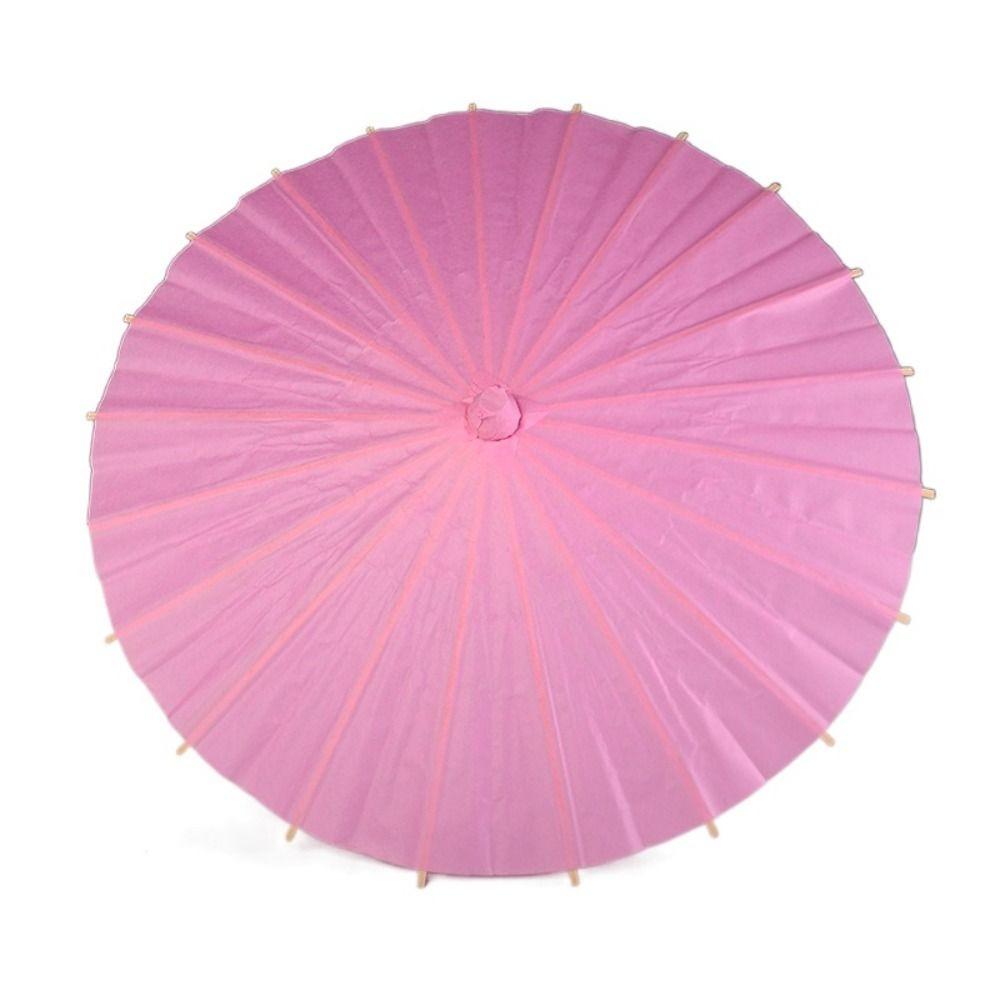 Traditional Handmade Paper Umbrella Vintage Classical DIY Painting Paper Umbrella Colorful Oil Paper Umbrella Home