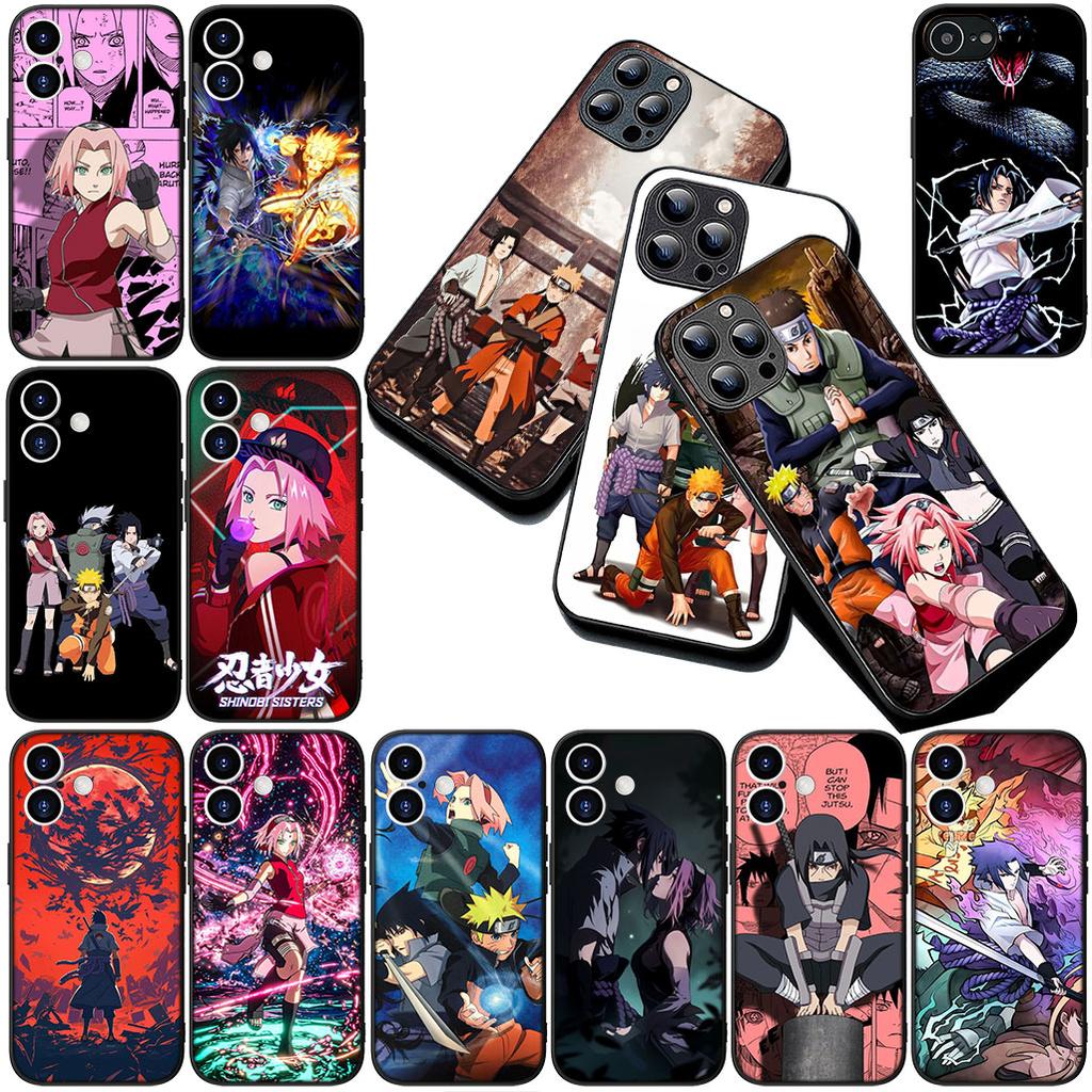 Cover for Samsung Galaxy A35 A36 A55 A26 A05 A06 A14 A50 A51 A53 A54 A12 A13 A23 Phone Case Haruno Sakura Narutos Uchiha Sasuke