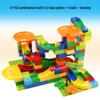 Roller Coaster Track Ball Slide Building Blocks - 97PCS Large Particles Educational Toy Set