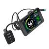 LCD-Display T8 für Elektrofahrräder, Farbbildschirm, 24 V, 36 V, 48 V, 52 V, 60 V, 72 V, wasserdicht, als Ersatzteil geeignet