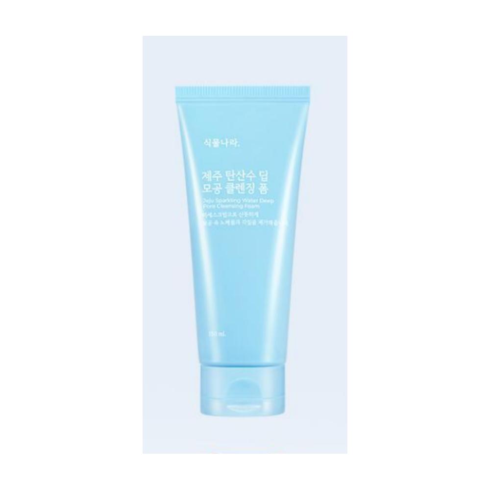 Plant Nara Jeju Carbonated Water Deep Cleansing Foam 300ml, 120ml, 2 Pieces