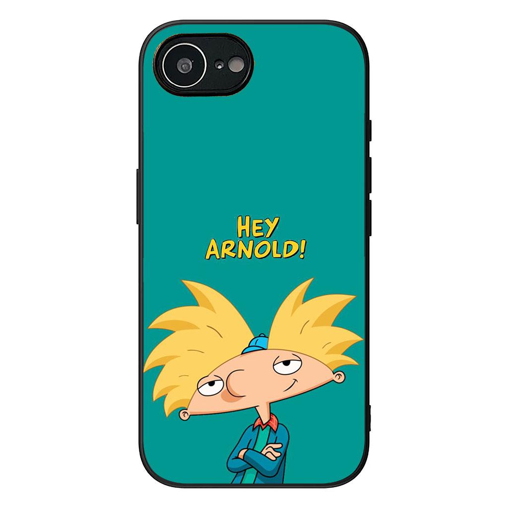 

Anime S-Special Art Hey A-Arnold Casing Phone Cover for Apple iPhone 16 15 14 11 Pro Max 7 8 Plus SE2 SE3 SE 2022 2020 Case iPhone 8