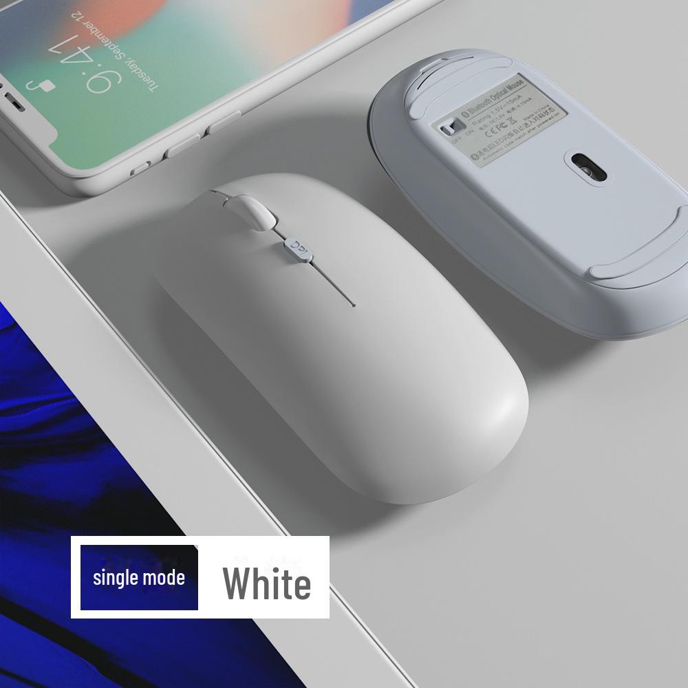 Silent Wireless Dual-Mode Bluetooth Mouse for iPad, Lenovo, Huawei, Tablets, and Computers
