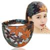 Non Slip Mesh Flower Headband Hair Hoop Wide Side Head Wrap Temperament Lace Hairbands  Party