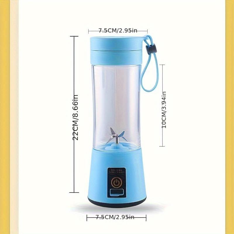 Portable Electric Blender Smoothie Blender USB 6 Blades Juicer Cup Multifunction Juice Maker Machine Blender Smoothies Mixer