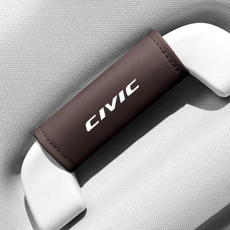 Car Roof Armrest Pull Cover Handle Gloves Protection Auto Accessories For Honda Civic Fk7 Fit Fk2 Mugen Fk8 Type R Accord Crv MV1 mkdv9
