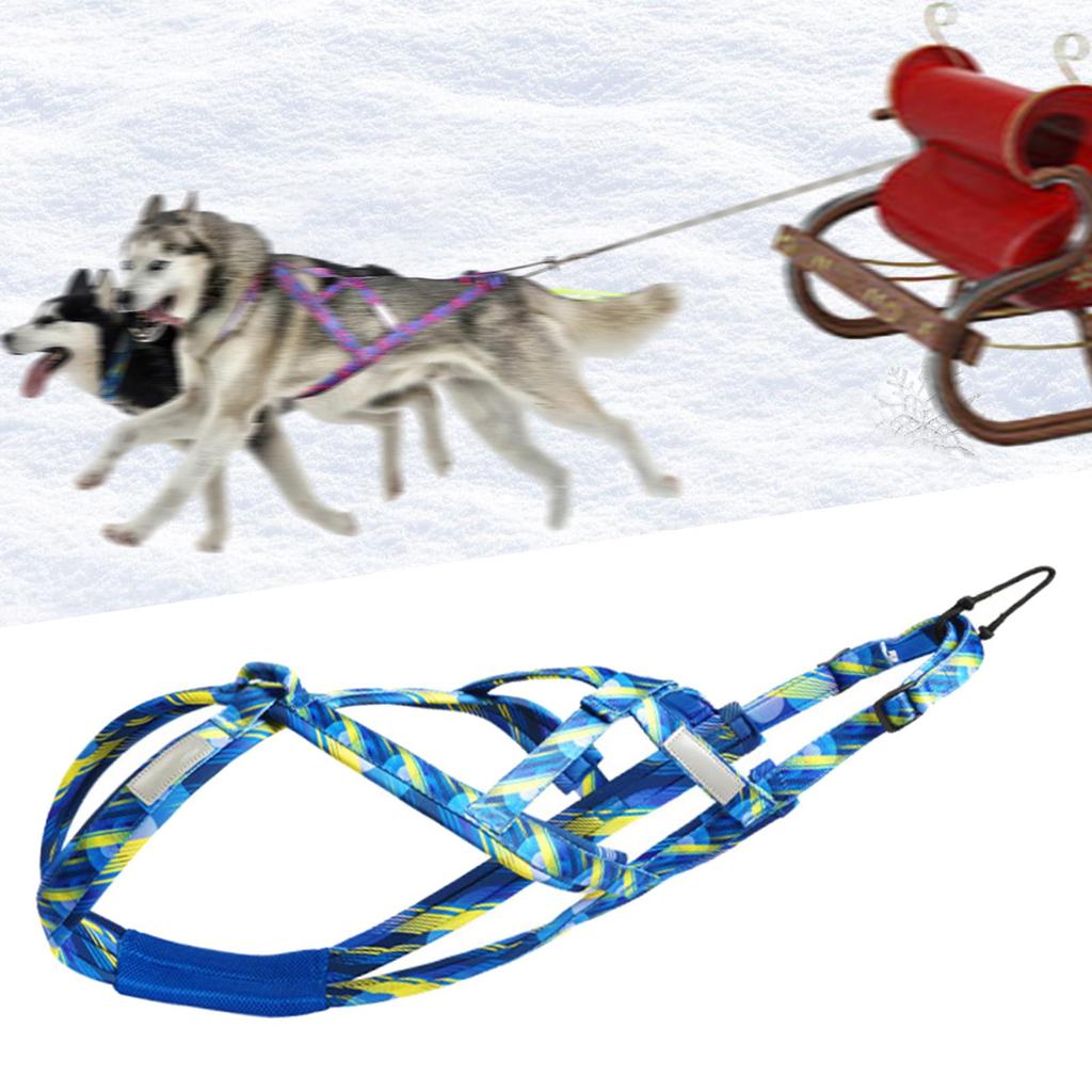 Dog Mushing Harness for Medium Large Dogs Work Out Pulling Harness