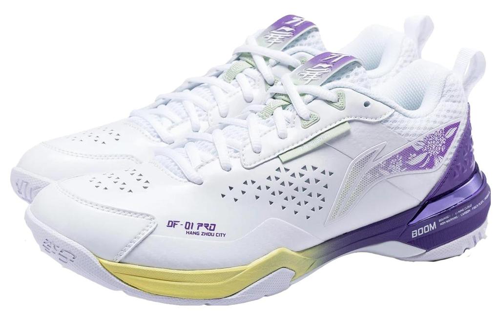 Li Ning Blade Pro Textile, Synthetic Leather Comfortable Cushioning Slip Resistant Abrasion Resistant Low top AYAT005-6