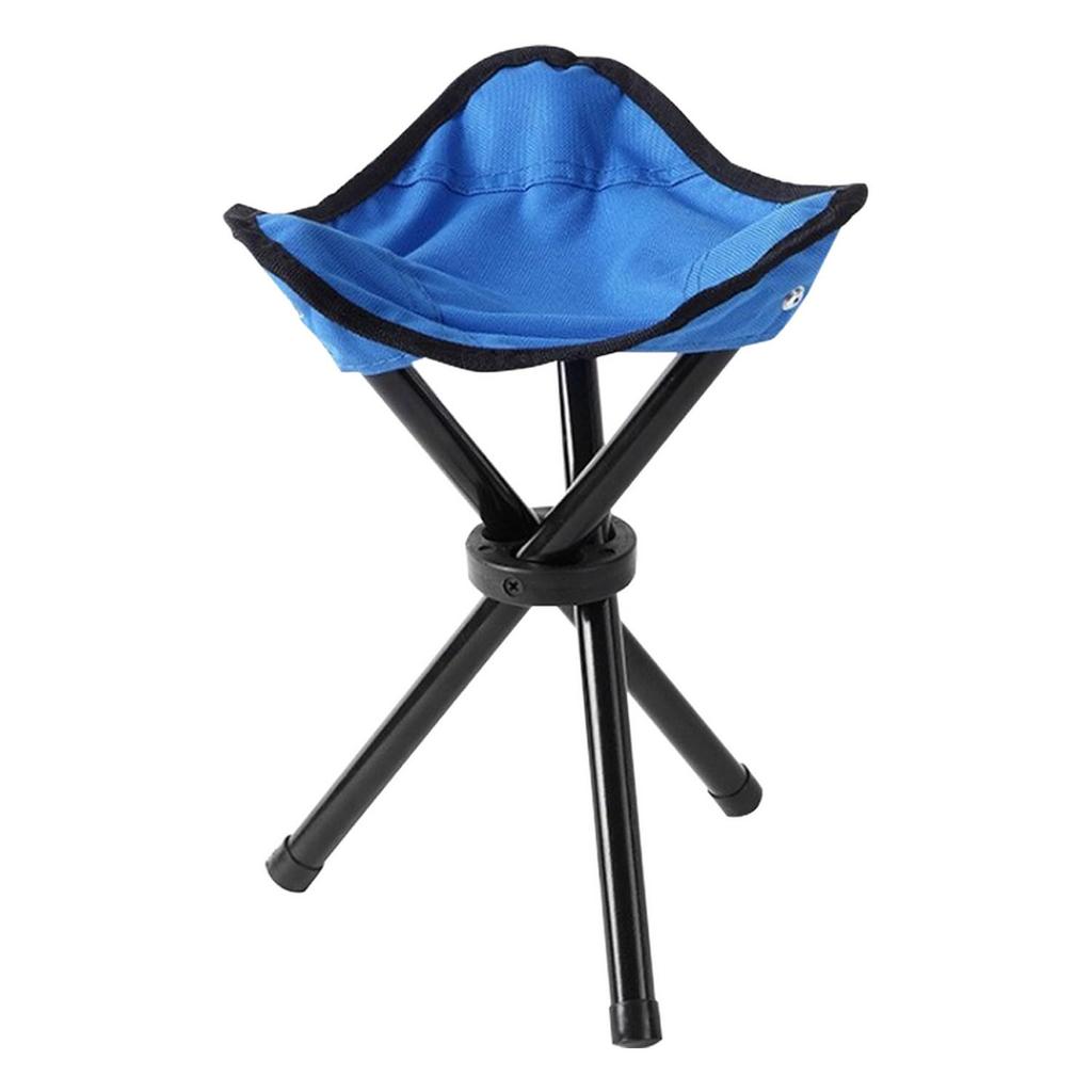 Folding Tripod Lightweight for Outdoor Blue Chair, Compact, (approx. 275g), Portable, Activities, Camping, Hiking, Fishing,