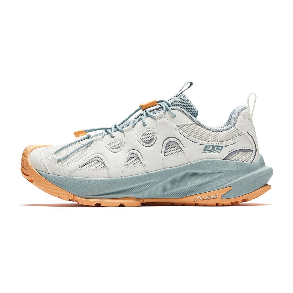 Anta Versatile Outdoor Shoes Men's Ivory White/Antique Moss Green 912616639-2
