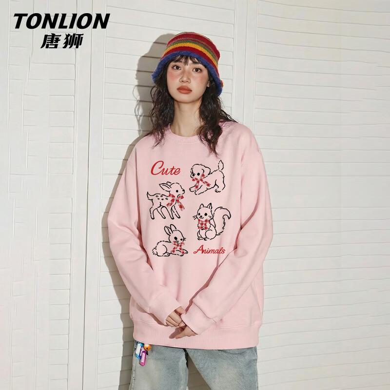 

Женская толстовка TonLion с круглым вырезом и длинным рукавом XL