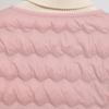 Korean Style Lightweight Collarless Down Jacket for Women