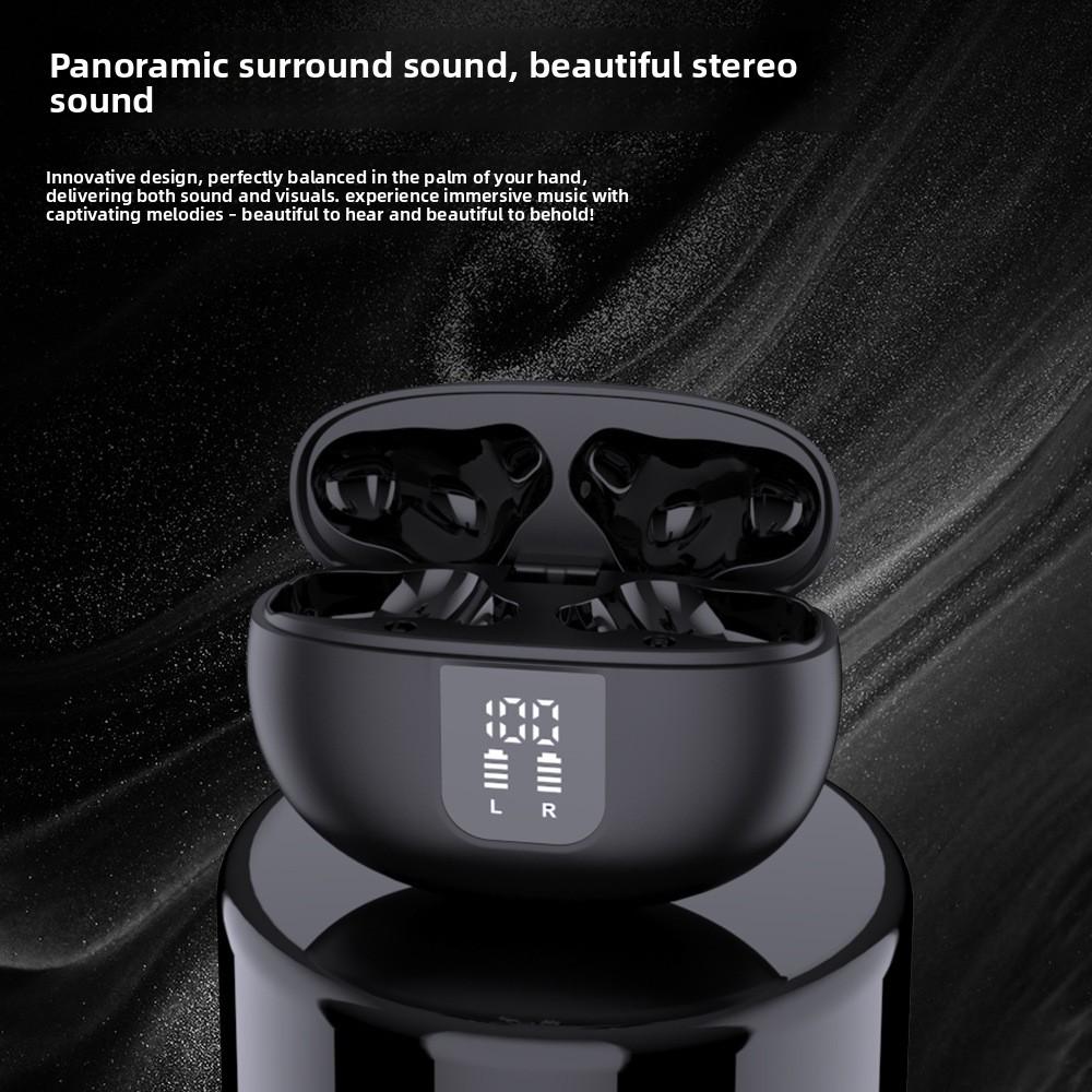 Dual Noise-cancelling Bluetooth Headphones, ANC Wireless in-ear, Ultra-long Battery Life, Stereo