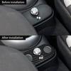 For Mini Cooper Hatch One For R50 R53 2002-2004 Car Center Console Mirror Control Switch Panel Cover Sticker Auto Accessories