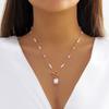 Imitation Pearl Beads Chains Pendants Necklace for Women Trendy Elegant Female Necklace 2026 Fashion Jewelry Accessories On Neck