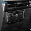 For Hyundai Tucson NX4 2025 2026 2027 Real Soft Carbon Fiber Sticker Car Headlight Switch Frame Interior Trim Accessories