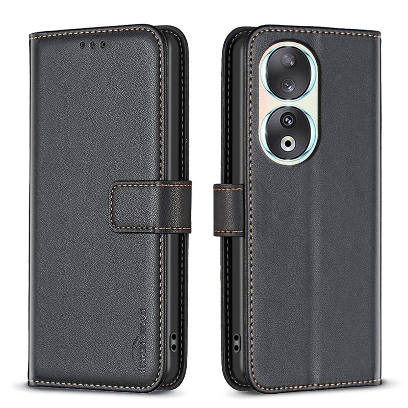For Honor 90 REA-NX9 Case Luxury Flip Magnetic Phone Case on For Funda Huawei Honor 90 Lite Honor90 Pro Leather Card Cover Coque