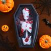 Soy Candles Halloween Coffin Candle Fragrant Table Centerpiece Halloween Decor For Kitchen Desk Room Apartment Farmhouse