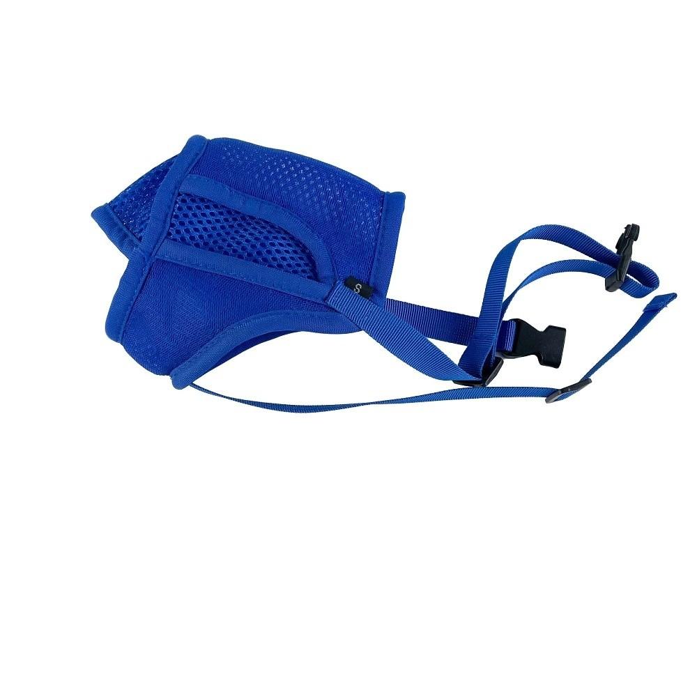 

Breathable Dog Mesh Muzzle Adjustable Strap Anti Licking Mouth Cover Dog Muzzle Buckle Dog Walking L
