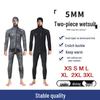 WEZHO Men's 5mm Hooded Spearfishing Wetsuit Top