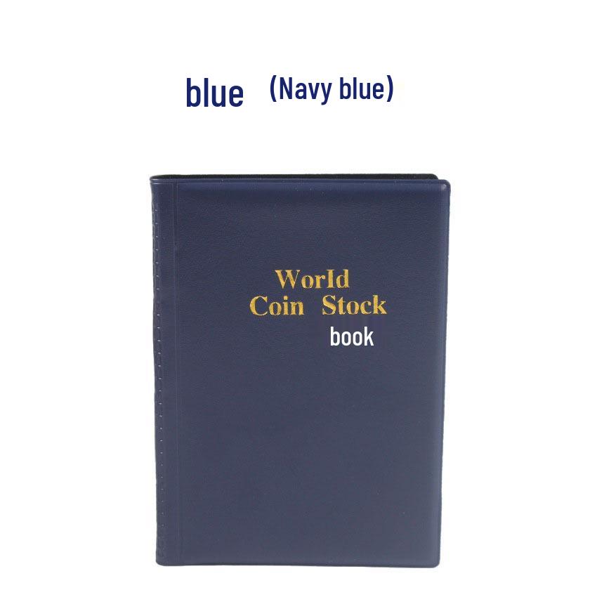 Available Simple Pocket Coin Collection Album - Portable Storage for Commemorative and Circulating Coins, Ancient Bronze Coin Album