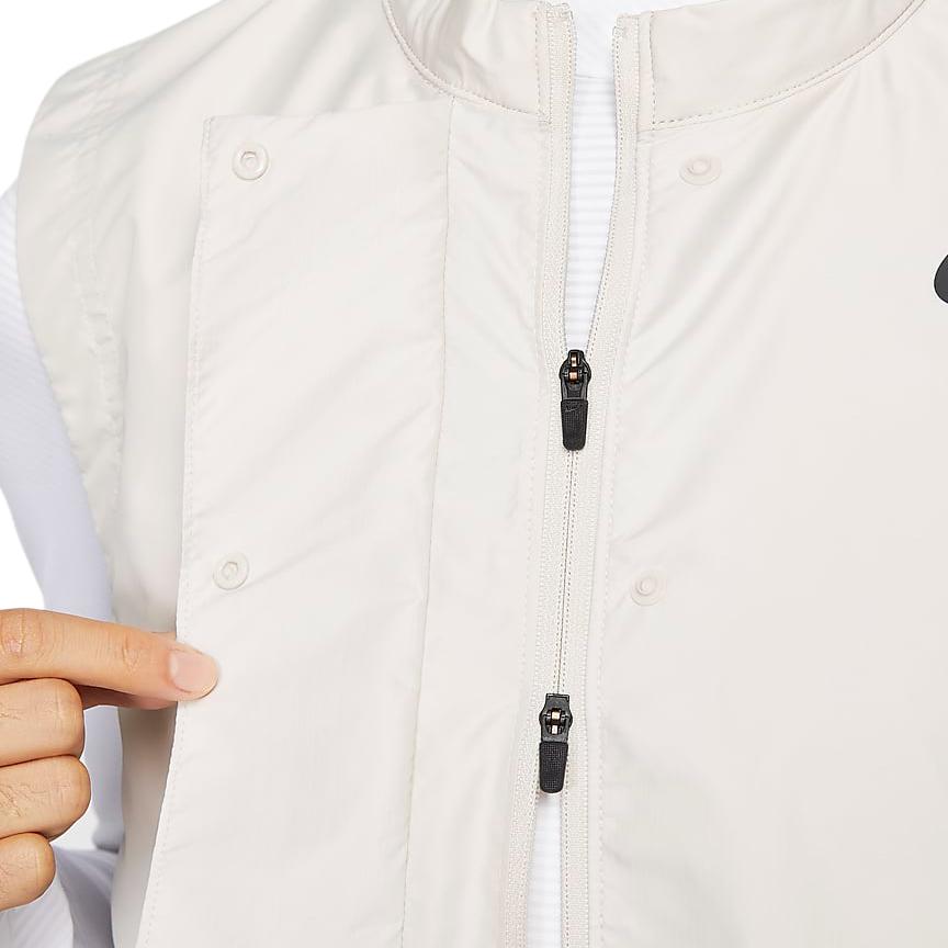 Nike Tour Repel Water-Resistant Solid Color Versatile Golf Vest Women Vest Light-Bone DZ6021-072
