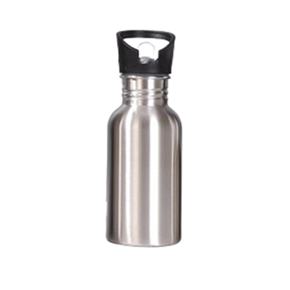 Single Walled Water Bottle with Handle Large Capacity Outdoor Travel Cup  Cycling