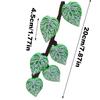 Plant Fridge Magnets Cute Fake Maple Leaves Fridge Sticker Funny Ivy Refrigerator Decor Fake Ivy Fridge Magnet Pad With Stems