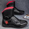 Motorcycle Boots Cycling Shoes Men's and Women's Knights Four Seasons Waterproof Rally Short Boots Racing Boots Motorcycle Travel Equipment Locomo