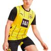 Puma Borussia Dortmund 2024-2025 Season SS24 Quick-Dry Slim-Fit Short-Sleeve Soccer Jersey Men Tops Yellow 774946-01