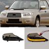 For Subaru Forester Outback Legacy 2003-2008 Rearview Mirror Repeater Lamp Dynamic LED Mirror Turn Signal Indicator Light