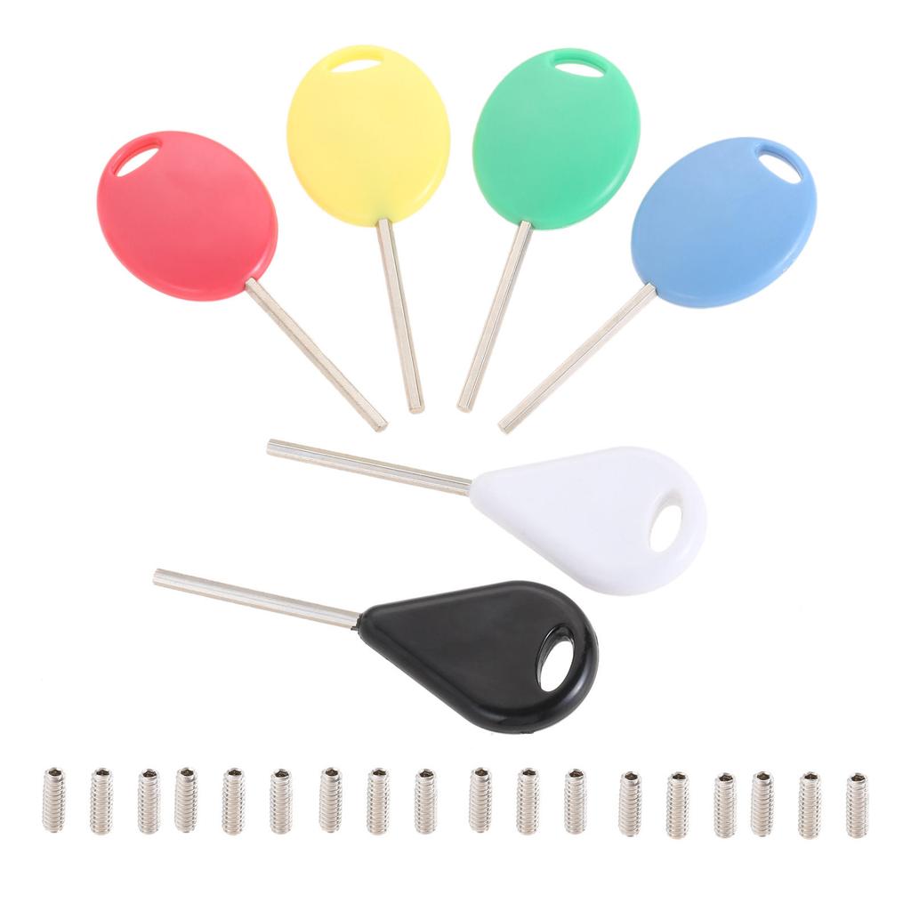 Longboards Surfing Board Fin Key & Screws Replacement Surfboard Fin Hexagon Key for Surfing Board Accessory Easy to Use