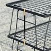 Camping Table Connecting Rod Lightweight Outdoor Grid Table Connecting Rod Mesh Table Connecting Rod for Outside Garden Backyard