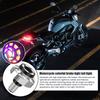 LED Lights For Motorcycles Waterproof Motorcycle Rear Light Colorful Warning Flash Lamp For ATV Night Riding Scooter Outdoor