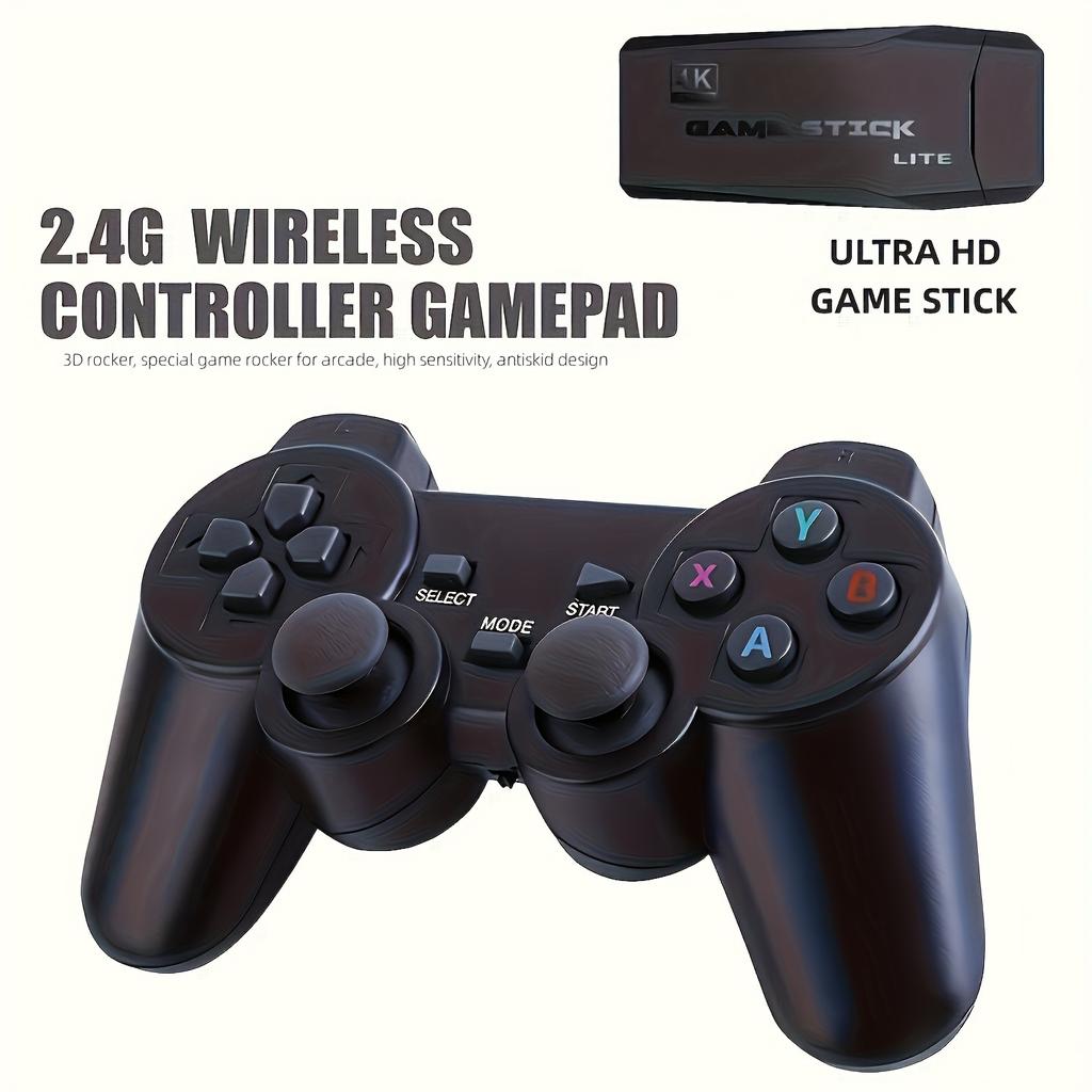 HD M8 Game Console HDMI Home TV Game Console Wireless Controller Dual Arcade Retro Game Console