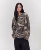 Waffle Hoodie Long Sleeve Khaki